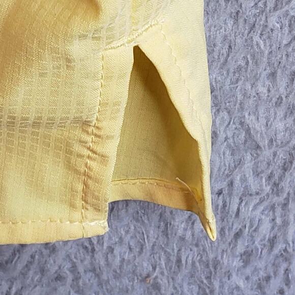 Columbia Shirt Mens PFG Omni-Shade SS Button Down Size XXL Yellow - Picture 5 of 9